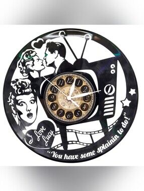 I LOVE LUCY vinyl record clock Mother's Day Gift